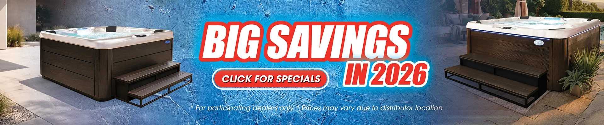 Calspas hot tub being used in a family setting - Middle Island